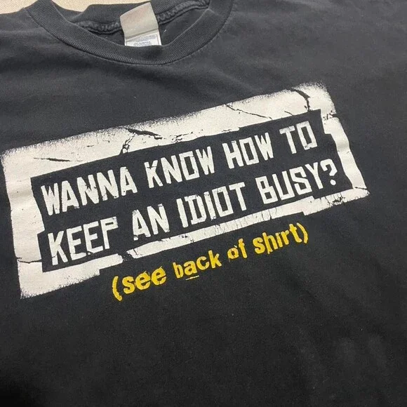 Vintage Humor Tee - Picture 2 of 6